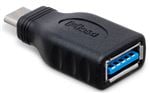 Hosa GSB-314 USB 3.1 Type-C Male to USB 3.0 Female Adapter Front View